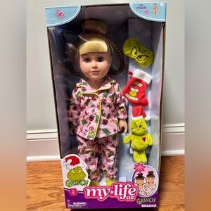 Brand new in box My Life As Grinch doll